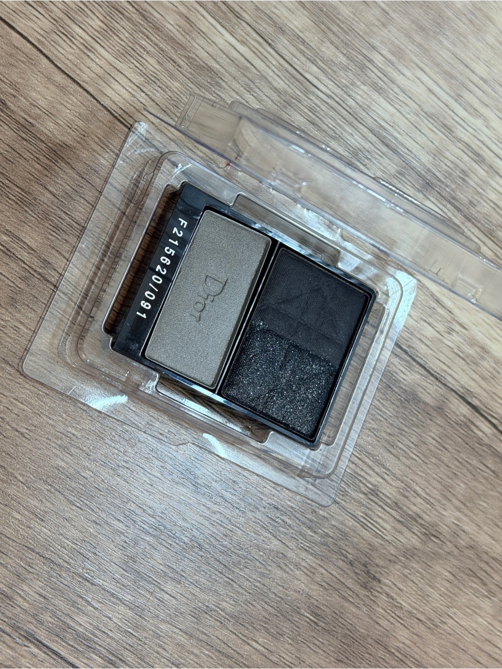 Dior Black and Grey Eyeshadow Duo